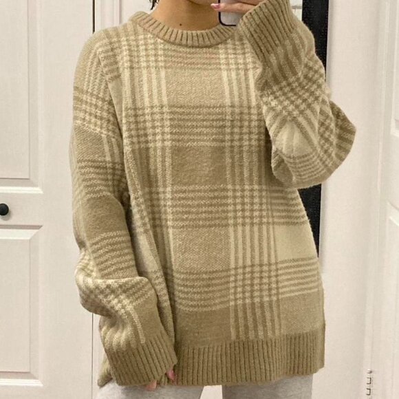 OAK + FORT Tops - oak + fort brown sweater